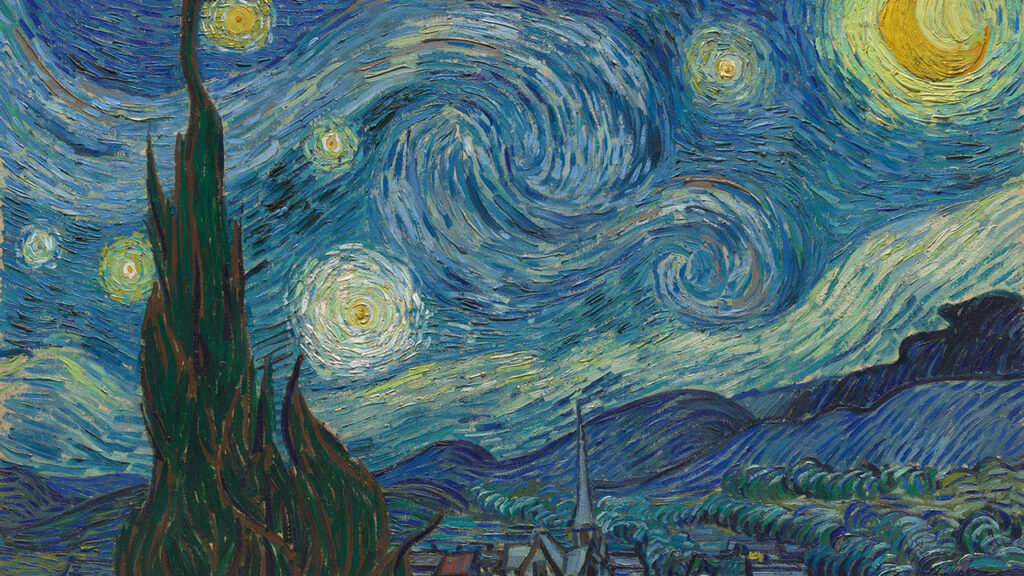 The Starry Night - Vincent van Gogh